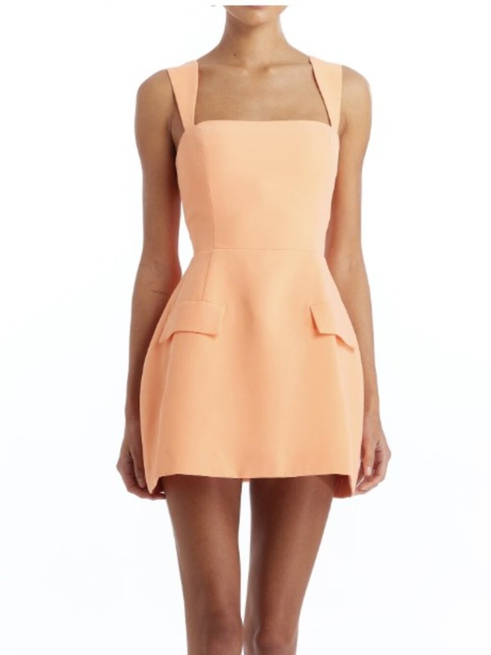 Amanda Uprichard Bethany Romper - Guava